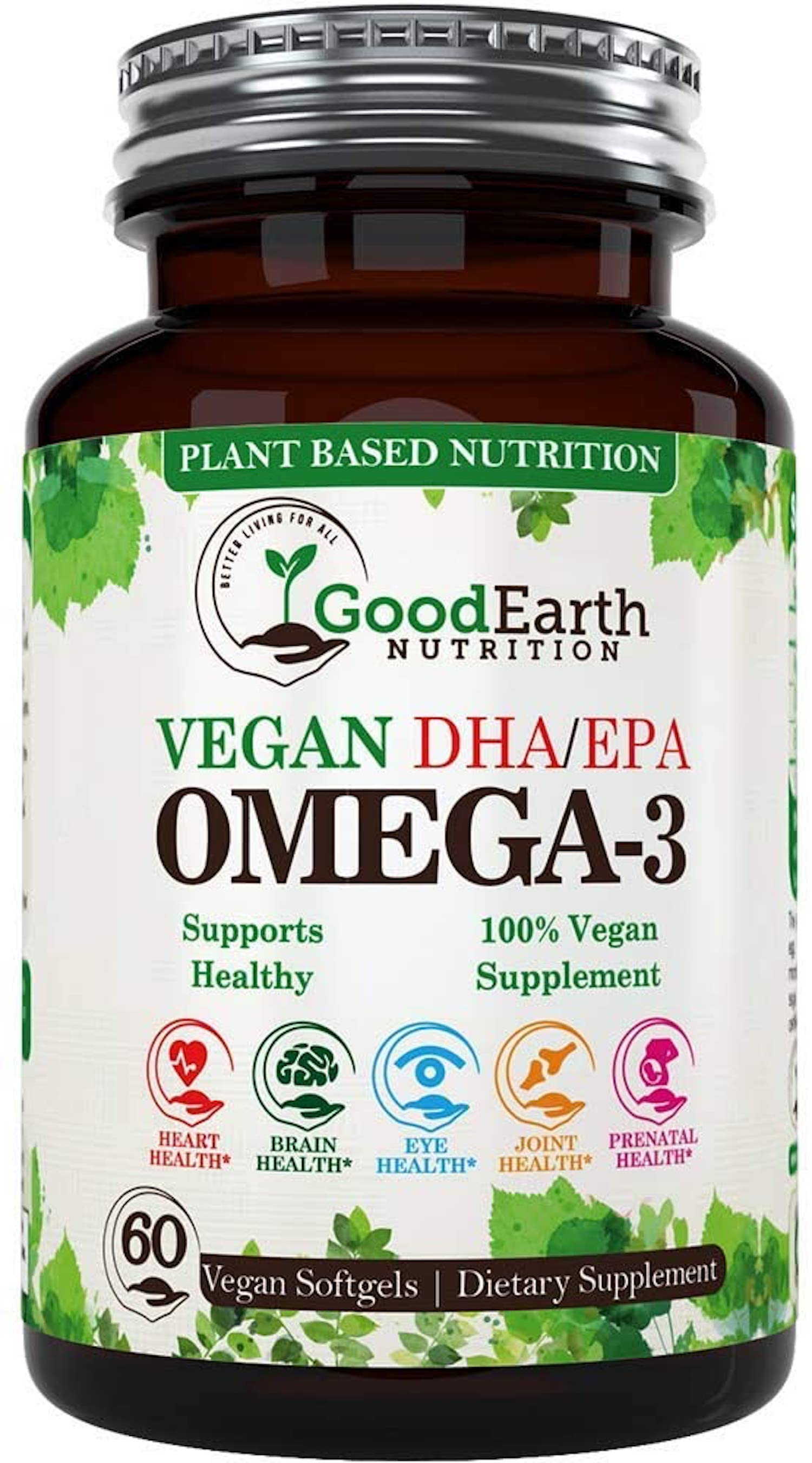 Vegan Omega 3 DHA-EPA - GoodEarth Nutrition
